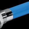 19080357 LED signal light, blue - ultra-bright, 24 VAC/VDC, Ø8 mm, 600 mc