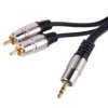 KABEL JACK 3,5mm ST./2xRCA 15m JLM N-I