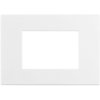 AXOLUTE Ramka 1 pojedyncza prostokątna AIR 3 moduły biały mat HW4803AW LEGRAND