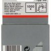 1000 zszywek 18/11,4 mm, typ 53 Bosch Accessories 1609200369, N/A, Wymiary (D x S) 18 mm x 11.4 mm, 1000 szt.