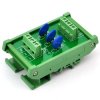 Chunzehui 3 Channels Common DIN Rail Mount 275V SIOV Metal Oxide Varistor Interface Module, Surge Suppressor Protection SPD Boar