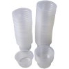R & G 814485 Mixing Cup 25ml 50 pieces Transparent Polycarbonate Beakers