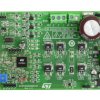 Zestaw badawczo-rozwojowy – zarządzanie zasilaniem STMicroelectronics Falownik 3-fazowy Płytka ewaluacyjna Silniki PMSM