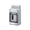 Rozdzielnica natynkowa KV do instalacji zewnętrznych IP65 1x3 moduły z zaciskami PE/N Fixconnect KV PC 9103 61001100