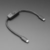 Adafruit USB Type C Sync Data Cable with On-Off Switch - 28cm long