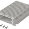 Aluminum enclosure kit, (L x W x H) 55.3 x 100 x 24.4 mm, natural, IP40, 97453100.HMT1