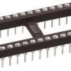 Podstawka DIL 2.54mm Pitch 10.16mm Row Spacing 22-pinowe, Przewlekany Toczony Pin, 1A Preci-Dip