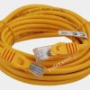 Patch cord UTP kat.5e CCA 5,0m żółty 5P31