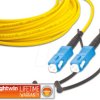 LSP-50 SC-SC 2.0 Simplex fibre optic patch cable, MM OM2, SC - SC, 2.0 m