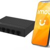 Switch Imou 5-portowy SF105C plastikowa obudowa 100Mbps