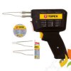 Lutownica transformatorowa 230V 150W 2 końcówki z pastą i lutem cynowym 44E005 TOPEX