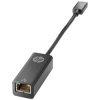 HP 4Z534AA#ABB Networks Adapter USB-C to RJ45 black compact design