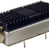 DC/DC converter heatsink, (L x W x H) 56 x 24.2 x 16.8 mm, 10 K/W, black anodized, TEN-HS1