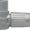 Koncentryczne złącze kątowe IEC Średnica kabla: 6.8 mm