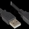2510-3OFS USB 2.0 male A > male B, black, 3m