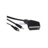 kabel SCART wtyk - RCA wtyk - 3,5 jack wtyk 15m
