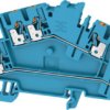 Multi level terminal block, push-in connection, 0.14-4.0 mm², 6 pole, 22 A, 8 kV, blue, 2531510000