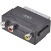 SpeaKa Professional SP-7870668 SCART to 3x RCA Adapter (Phono) Output Black