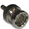 BNC plug 75 Ω, RG-161, RG-179, RG-187, Belden 9221, crimp connection, straight, 112133