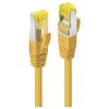 LINDY 47665 Network Cable RJ45 S/FTP Yellow 5m 1 piece 1-1 wired