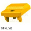 Pushbutton switch cap (STKL YE) - C&K