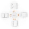 LED line łącznik do taśm LED CLICK CONNECTOR kątowy 8 mm 2 PIN Typ