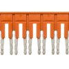 Mostek poprzeczny 6-torowy pomarańczowy 282-436 /10szt./