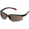 3M S2002SGAF-RED Safety Glasses Anti-Fog Anti-Scratch Coating Red Grey