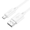 Przyłącze micro USB - 1m białe