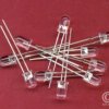 5mm CZERWONA PRZEŹROCZYSTA 4500mcd DIODA LED (10 SZT.) LED05RCS (LED05RCS-4500)