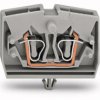 2-wire terminal, 1 pole, 0.08-2.5 mm², clamping points: 2, gray, cage clamp, 24 A, 264-311