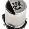Aluminiowy kondensator elektrolityczny 100μF 50V dc SMD Panasonic 8 (Dia.) x 10.2mm