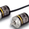 Enkoder przyrostowy przyrostowy NPN typu otwarty kolektor 100 średnica wału 4mm Omron 12 → 24 V DC 5000rpm