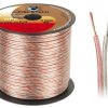 Przewód głośnikowy OFC 2 x 0,75mm2 1 metr