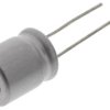 Kondensator aluminiowy z elektrolitem stałym 100μF 20V dc Radialny, Otwór przelotowy Nichicon roztaw: 5mm 10 (Dia.) x