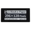 Nakładka dotykowa e-Paper HAT 2,9" E-Ink 296x128 do Raspberry Pi - Waveshare 19967