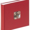 walther+ design ME-110-R Fotoalbum (S x W) 24 cm x 22 cm czerwony