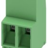 PCB terminal, 2 pole, pitch 6.35 mm, AWG 24-10, 41 A, screw connection, green, 1777545
