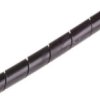 Opaska spiralna, Ø , Ø Maximum of 3mm, -50 → +50 C, materiał: Polietylen, kolor: Czarny, RS PRO