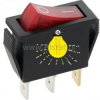 Przeł. kołys. podśw. 230V 15A ON-OFF ( wąski ) 3p