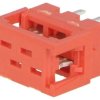 Micro-MaTch przejście 4-pin IDC,THT na PCB,na taśmę 1,27mm 7-215570-4