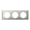 CELIANE Ramka anodised tekstura aluminium - potrójna 068723 LEGRAND