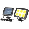 Lampa solarna LED LTC 120LED z czujnikiem ruchu i zmierzchu