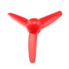 3-blade Air Propeller 80x2 mm - for DIY Models - Red