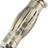 60442-NI Adapter - wtyk nieizolowany 4mm z wewn. otw. 2mm, ELECTRO-PJP, 60442NI
