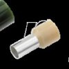 189010 Aderendhülse isoliert 6,0 mm²/12 mm, grün, 500er Pack