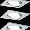93492 Recessed luminaire LED Nova 3 x 6,5 W, 2700 K, alu