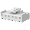 Plug housing, 6 pole, pitch 3.96 mm, straight, natural, 1-1123722-6