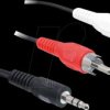 84942 Cable Audio 3.5 mm stereo jack male > 2 x RCA male 3 m