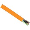 PUR connection cable H07BQ-F 3 G 1.5 mm², unshielded, orange, 1060122-002